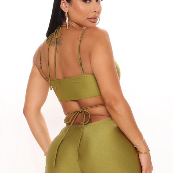 Be My Baby Pant Set - Olive
Size: M - Picture 3 of 3